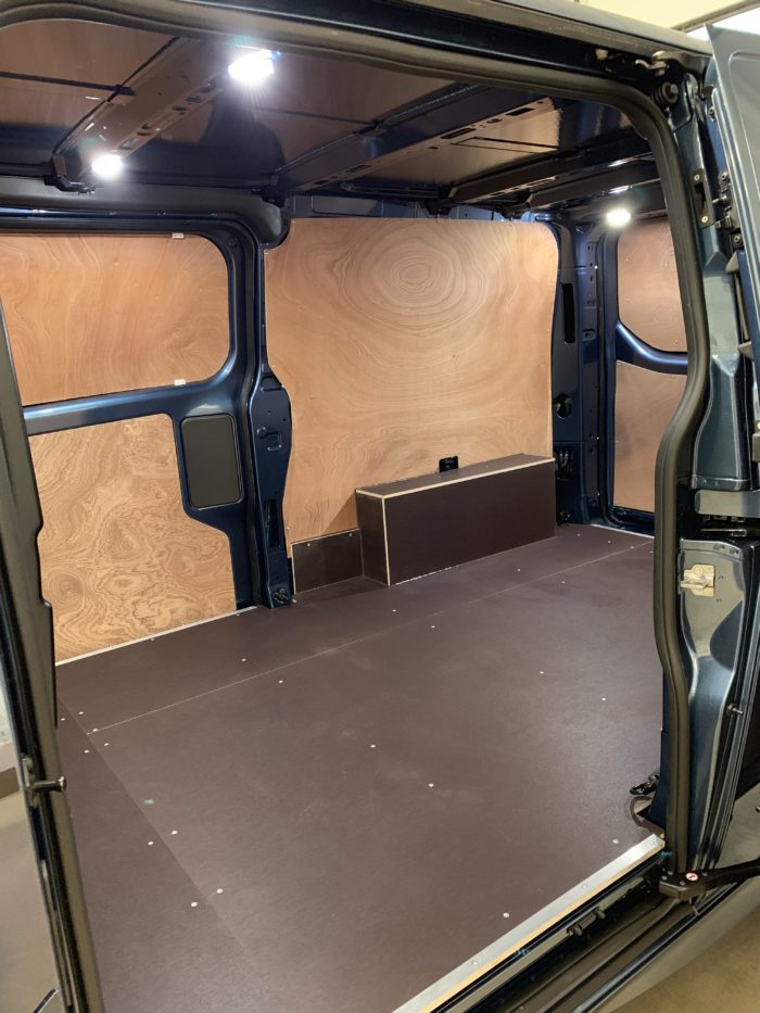 Vanwagen Limited Supplied And Fitted Van Non Slip Flooring And Ply Wood Lining