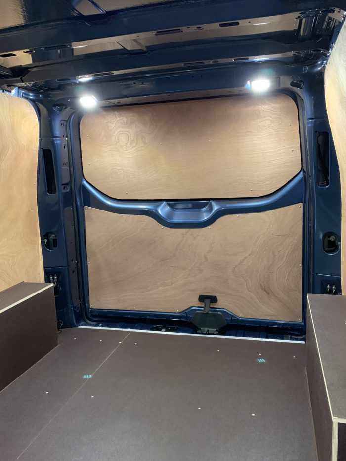 Ford Custom Fitted With Ply Lining Kit And 12mm Mesh Non Slip Van Flooring By Vanwagen Limited Peterborough