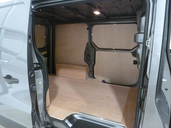 Renault Trafic Fitted With Ply Kit From Vanwagen Limited