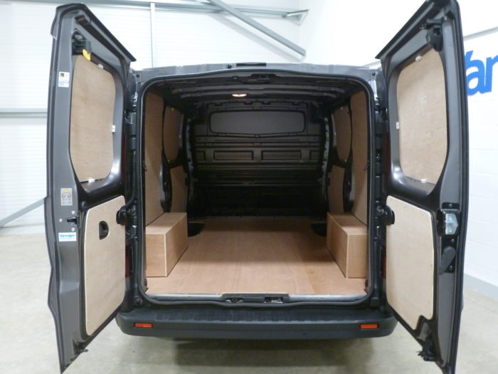 Trafic Sport Fitted With Ply Kit By Vanwagen Limited Peterborough