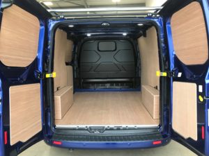 Van Wood Lining Kit Fitted By Vanwagen Limited Using Plywood Lining