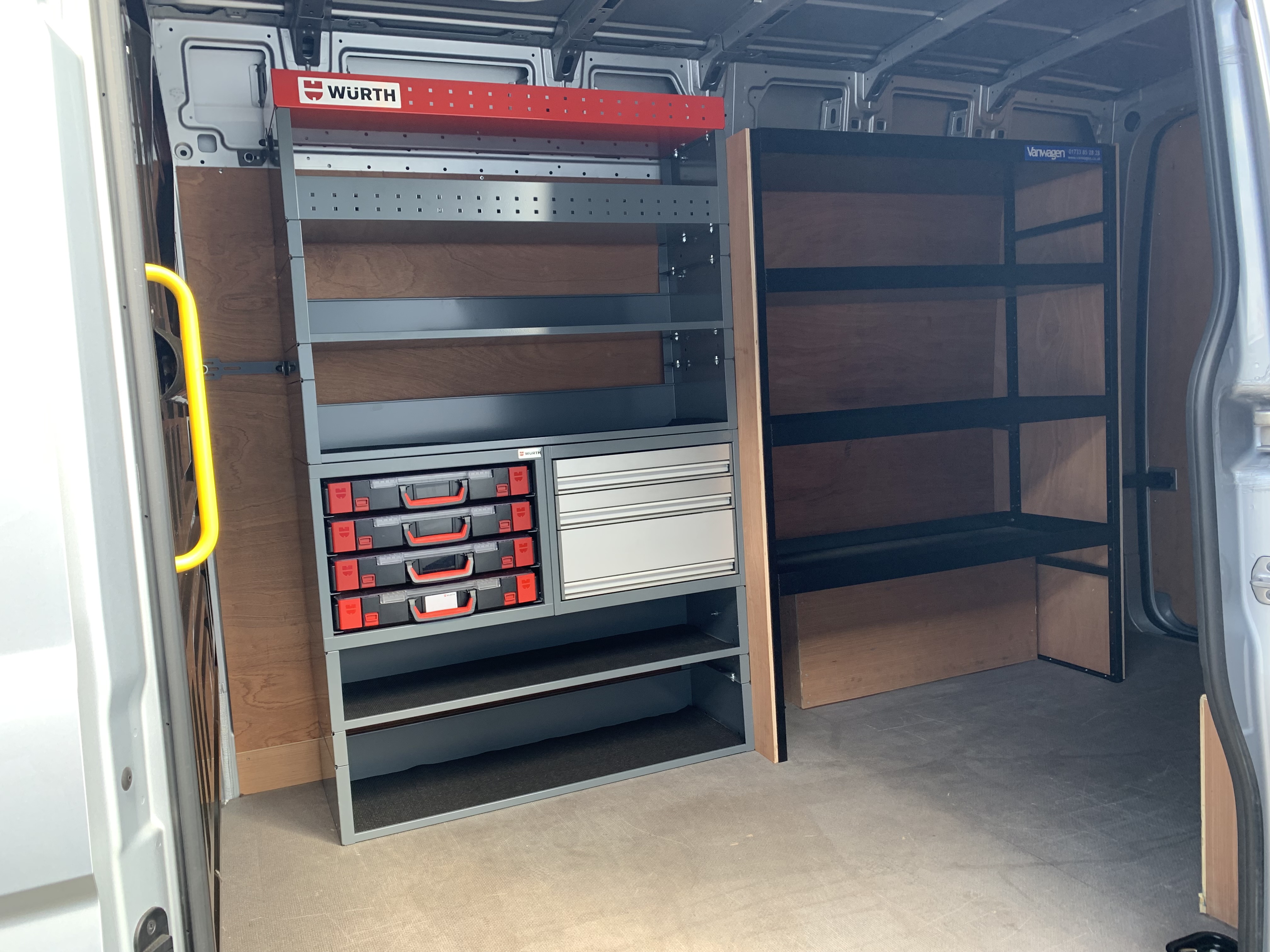 Wurth online van racking