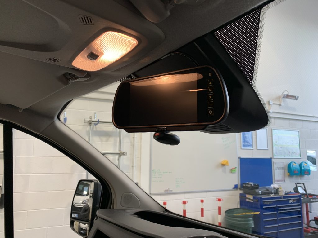 7” Colour Touch Screen Mirror Monitor PS7007 Vanwagen