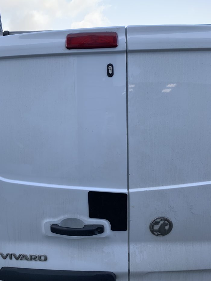 Vanwagen Fitted Rear Door Dead Locks And Drill Plate Cambridgeshire