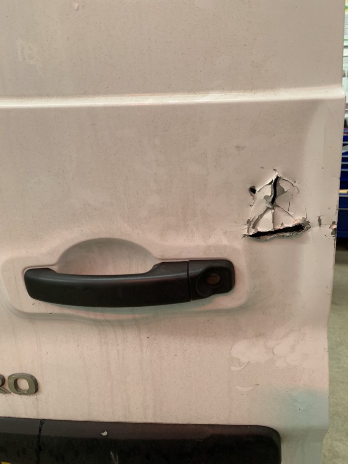 Van Break In On Vivaro Peterborough Vanwagen Limited