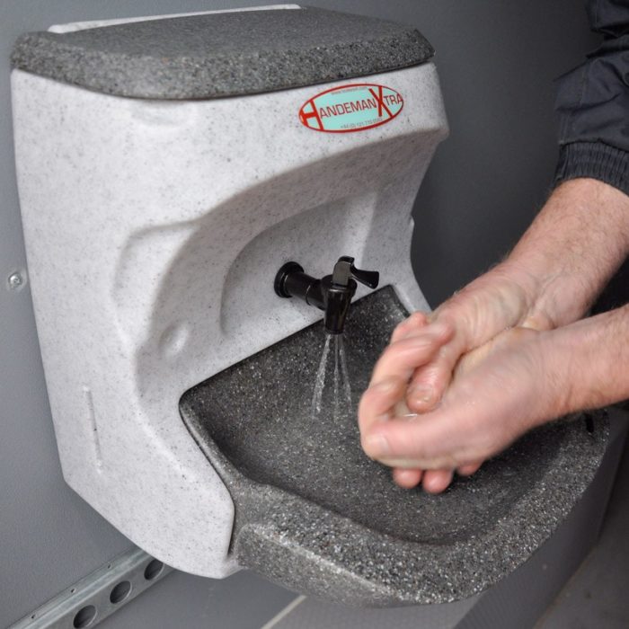 Vanwagen Offer Teal Hand wash Systems For Supply & Fit Vanwagen